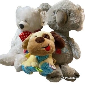 Baby‎ Plush Stuffed Collection Gund Koala Ganz Christmas Bear Taggies Puppy
